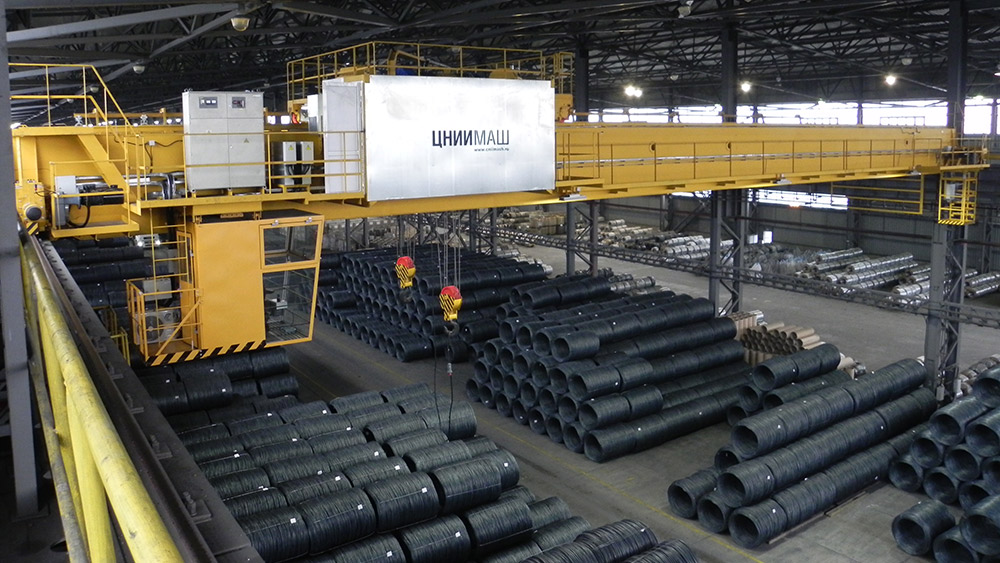 Завершение пуско-наладочных работ по крану 12,5 + 12,5 тонн для одно из металлургических комбинатов